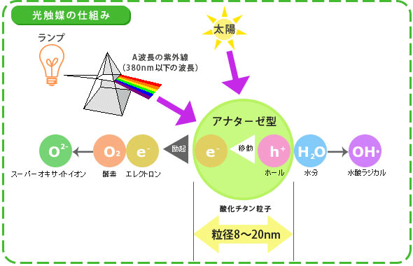 除甲醛用可视光响应光触媒 除甲醛用可视光响应光触媒